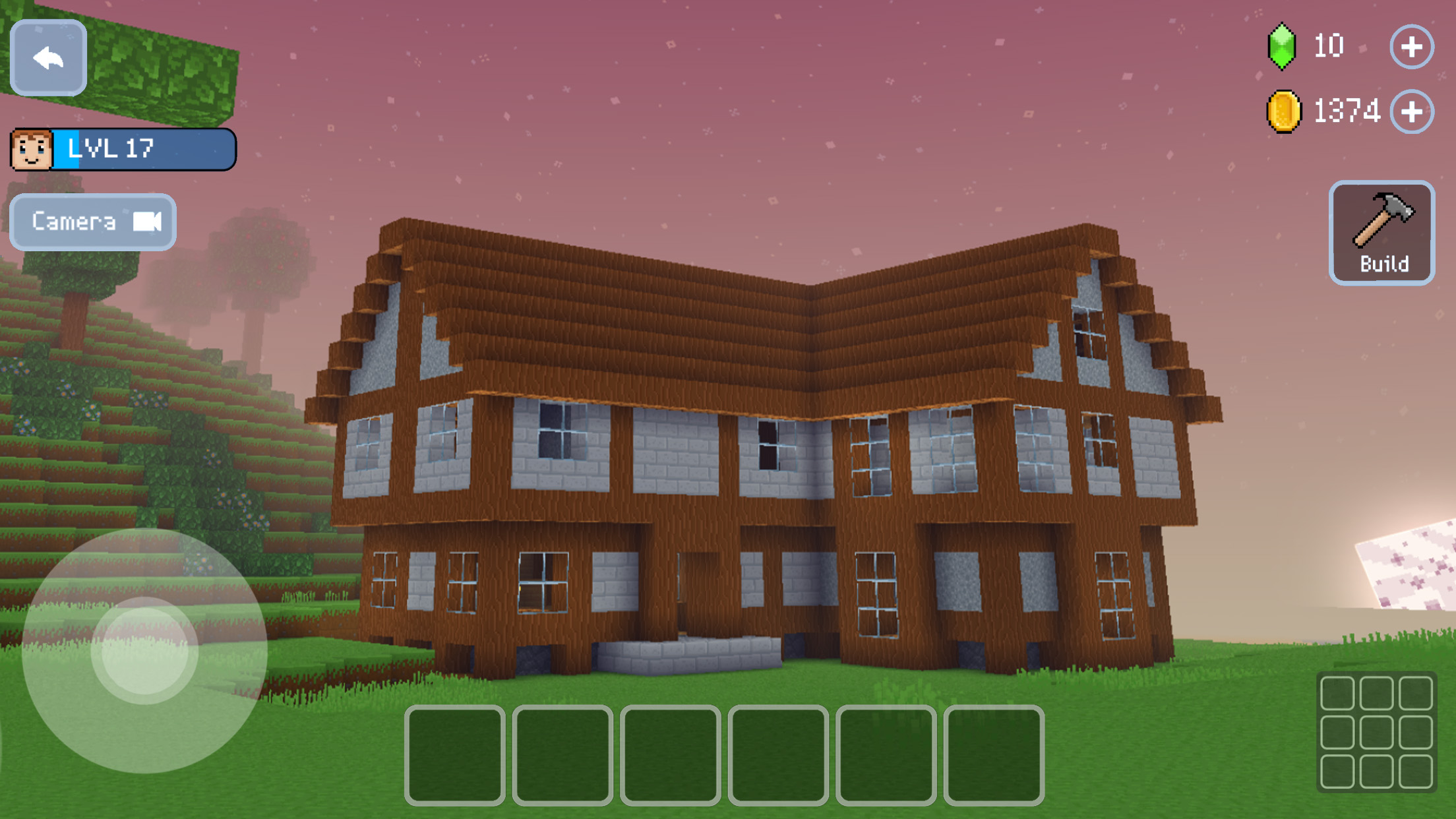 Block Craft 3D ブロッククラフト プレイ画面｜App Store公式