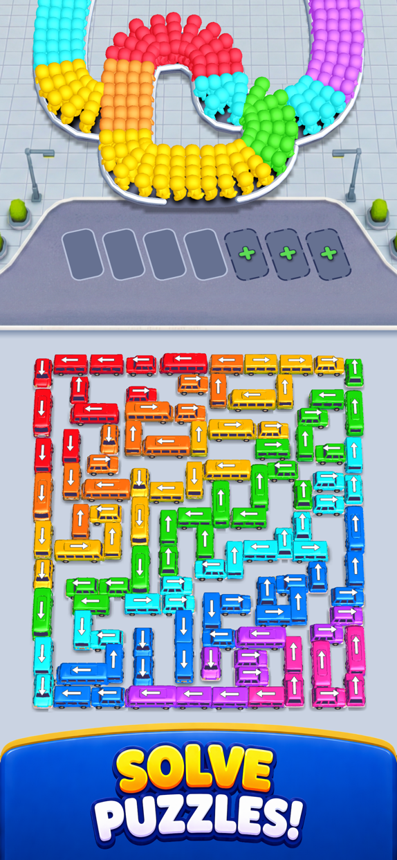 Bus Traffic Fever! プレイ画面|App Store公式