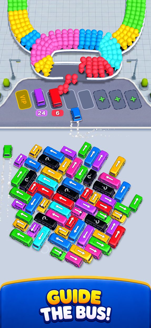 Bus Traffic Fever! プレイ画面|App Store公式