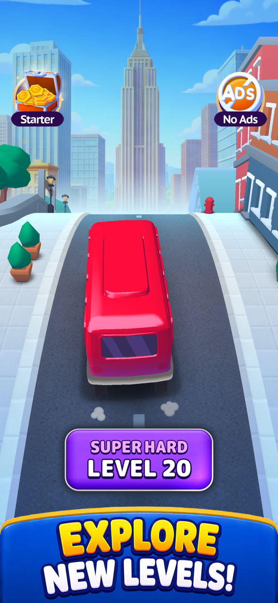 Bus Traffic Fever! プレイ画面|App Store公式