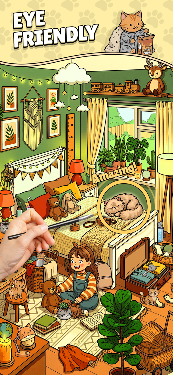 Find The Cat 2 プレイ画面｜App Store公式