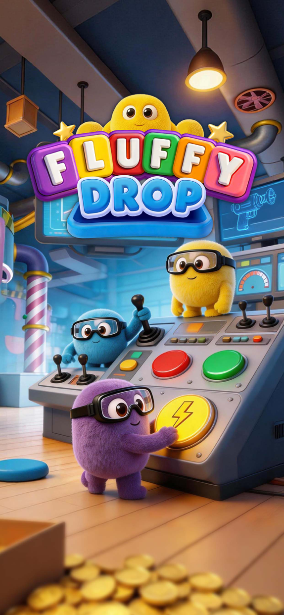 Fluffy Drop プレイ画面1｜App Store公式
