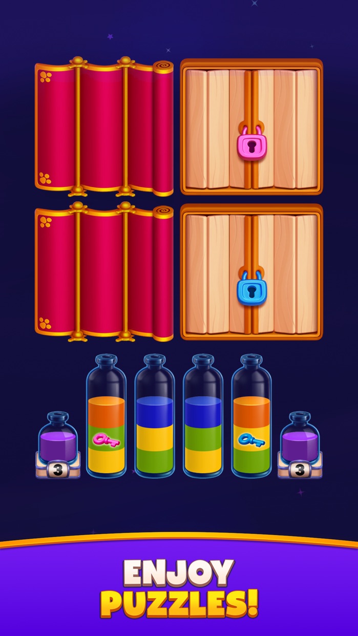 マジックソート プレイ画面｜App Store公式
