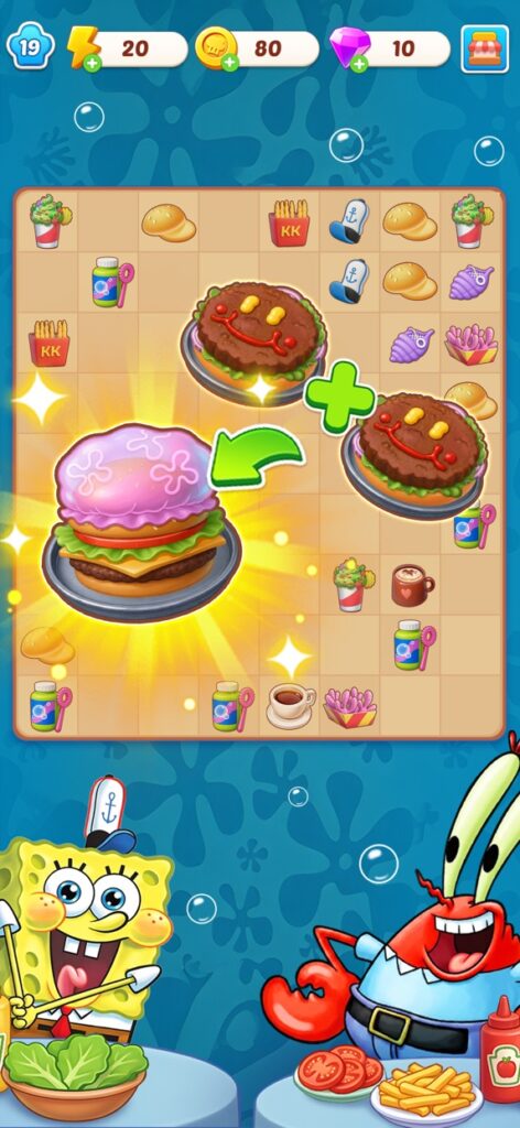 マージクッキング プレイ画面1｜App Store公式