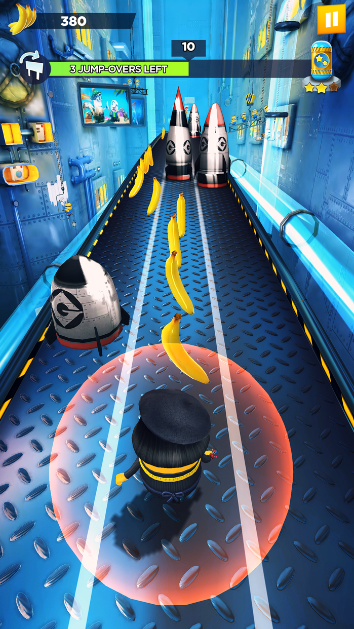 ミニオンラッシュ プレイ画面｜App Store公式