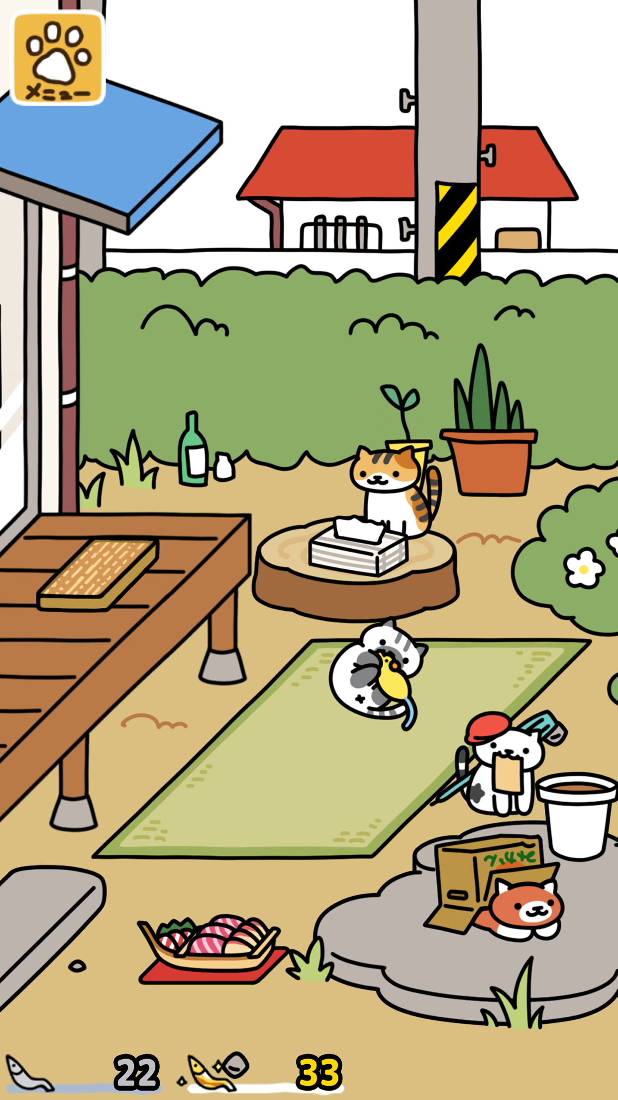 ねこあつめ2 ねこ帳画面｜App Store公式