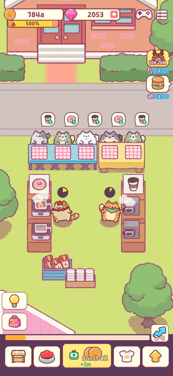 ねこのキッチン かわいい料理ゲーム プレイ画面｜App Store公式