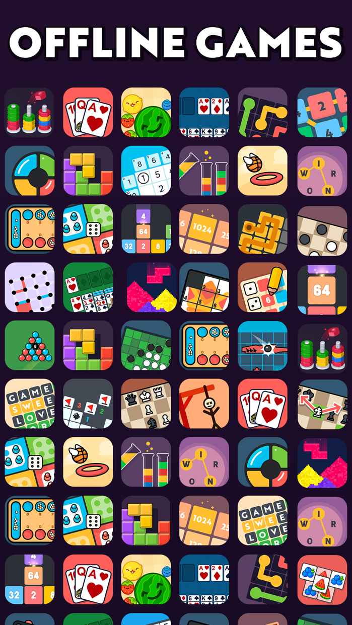 オフラインゲーム プレイ画面1｜App Store公式