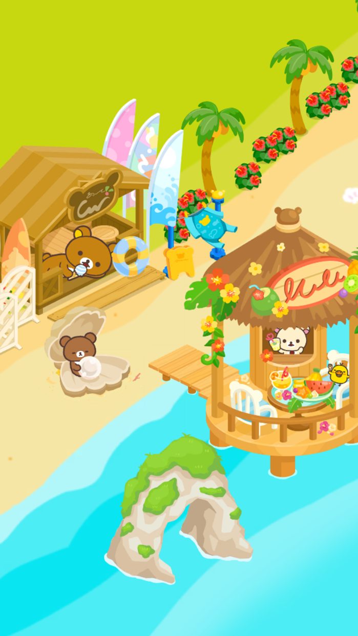 リラックマ農園 ゆるっとだららんファーム プレイ画面|App Store公式