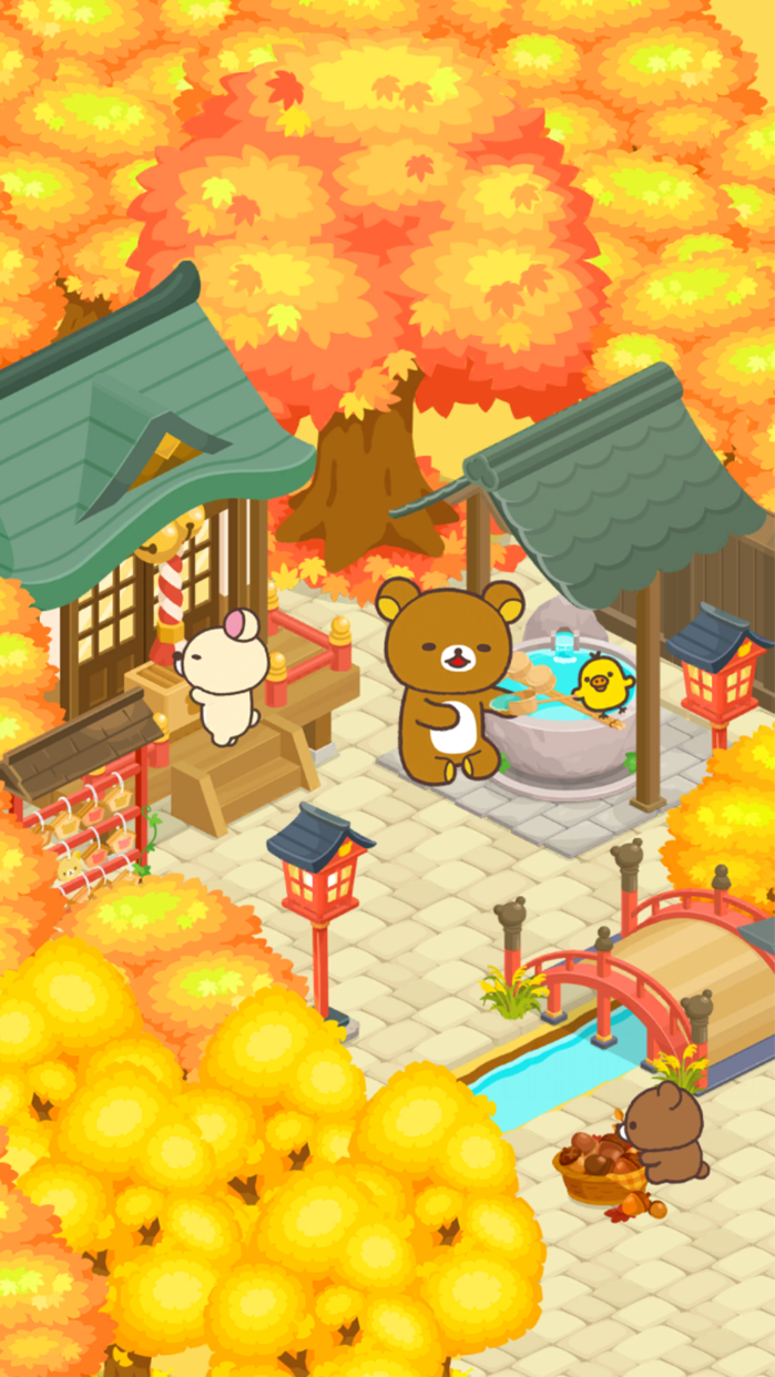 リラックマ農園 ゆるっとだららんファーム プレイ画面|App Store公式