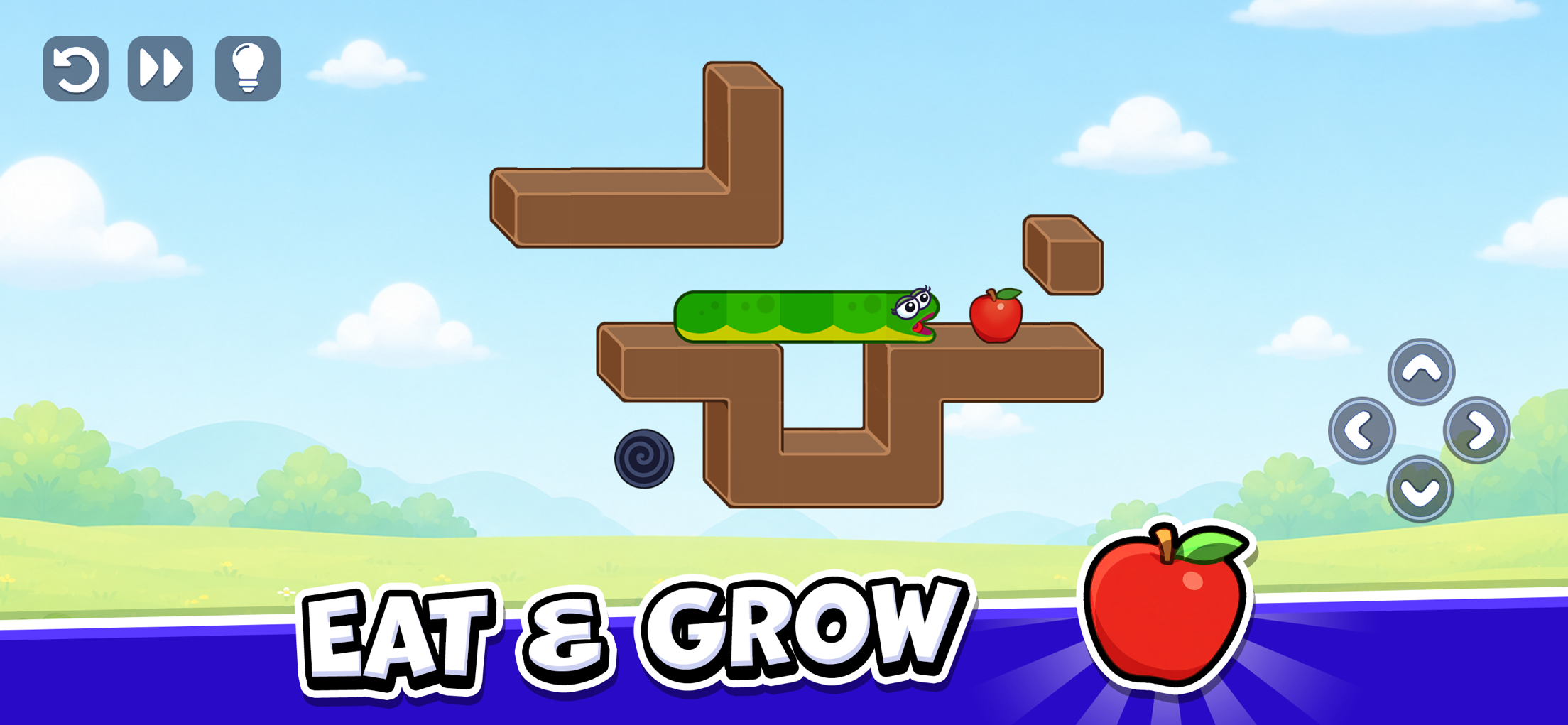 Snake Puzzle プレイ画面1｜App Store公式