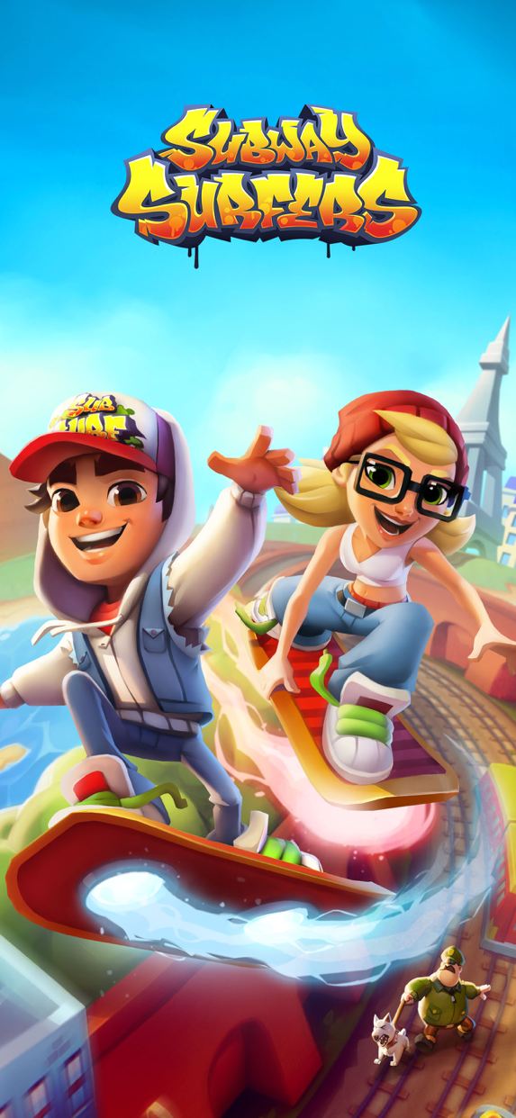 Subway Surfers プレイ画面1｜App Store公式