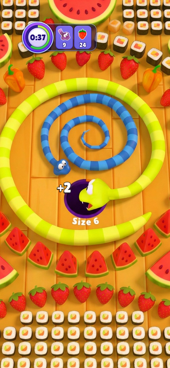 Suck it Up プレイ画面｜App Store公式